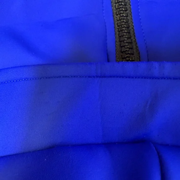 Magicsuit Royal Blue Zip-Front One-Piece Swimsuit Estimated size large - Picture 10 of 13